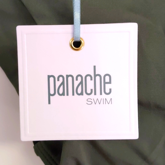 Panache Brazilian back, string side bikini bottom. Khaki color. Multiple sizes. - Picture 4 of 6